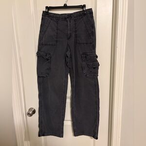 American Eagle Black Cargo Pant